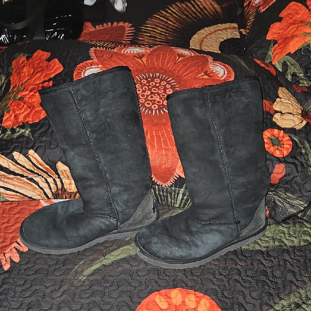 UGG Classic Tall Black Winter Boots